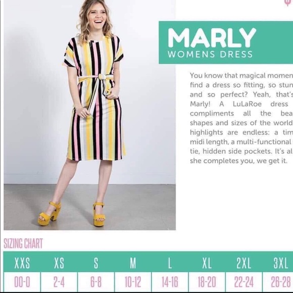 marley sizing lularoe